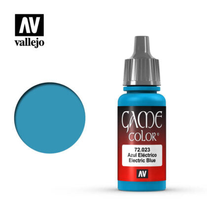 Vallejo 72023 Game Colour Electric Blue 17 ml Acrylic Paint