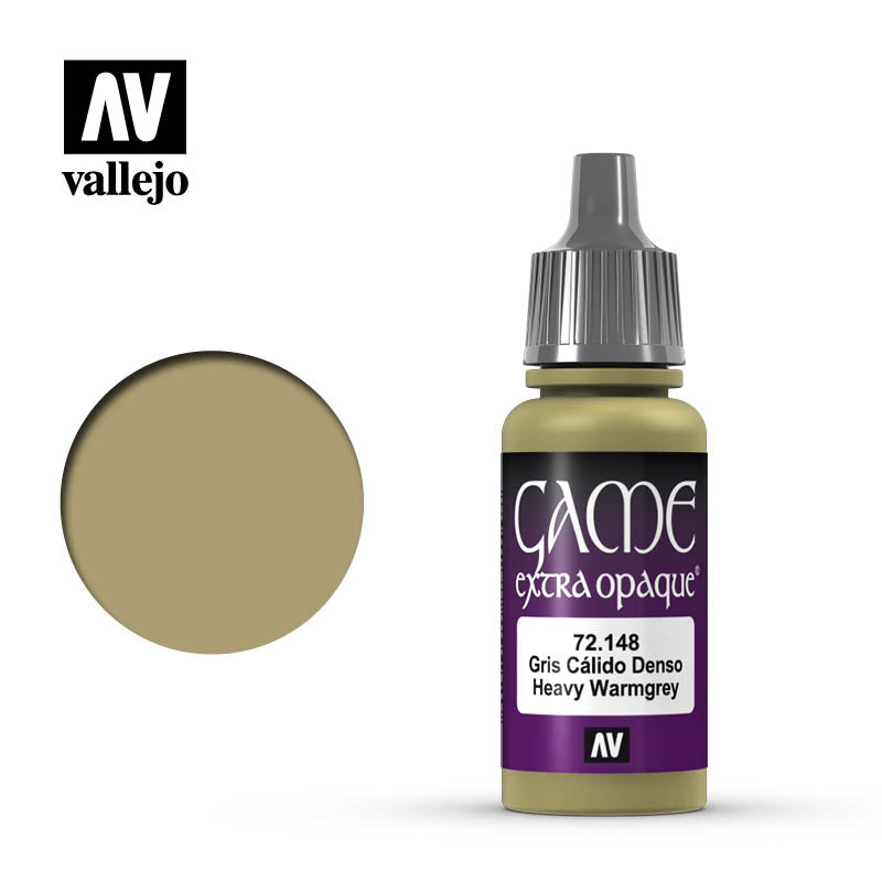 Vallejo - Game Colour - Extra Opaque - Heavy Warmgrey 17 ml