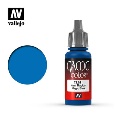 Vallejo 72021 Game Colour Magic Blue 17 ml Acrylic Paint