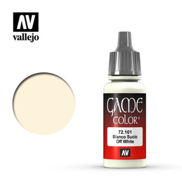 Vallejo 72101 Game Colour Off White 17 ml Acrylic Paint