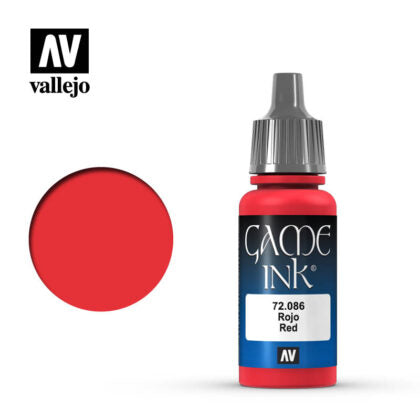 Vallejo - Game Colour - Ink - Red 17 ml