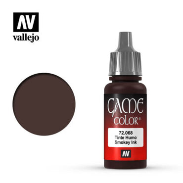 Vallejo 72068 Game Colour Ink Smokey Ink 17 ml Acrylic Paint