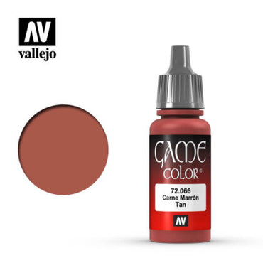 Vallejo 72066 Game Colour Tan 17 ml Acrylic Paint