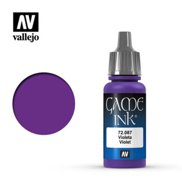 Vallejo 72087 Game Colour Ink Violet 17 ml Acrylic Paint