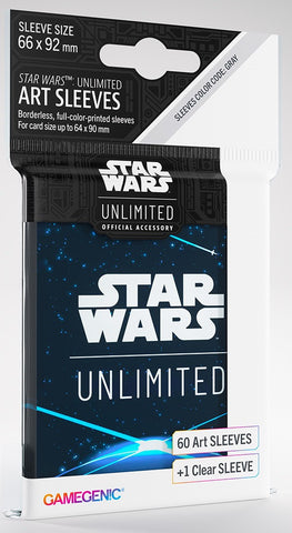 Star Wars Unlimited Art Sleeves - Space Blue