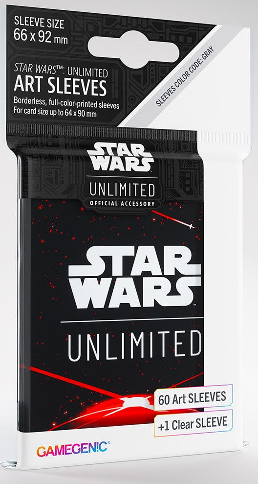 Star Wars Unlimited Art Sleeves - Space Red