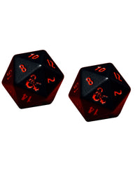 Ultra Pro Heavy Metal 2x D20 Dice Set for Dungeons & Dragons