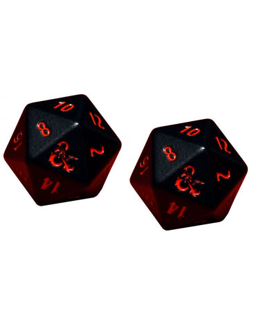 Ultra Pro Heavy Metal 2x D20 Dice Set for Dungeons & Dragons