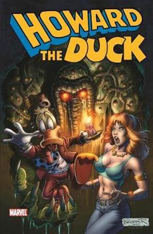HOWARD THE DUCK OMNIBUS: Frank Brunner cover