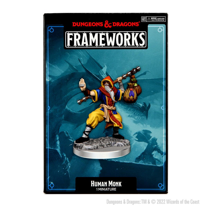 D&D Frameworks Human Monk Male