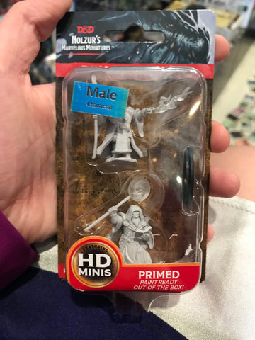 Miniature - Male Dwarf Wizard