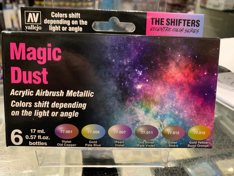 Vallejo - Eccentric - Colorshift Magic Dust Set