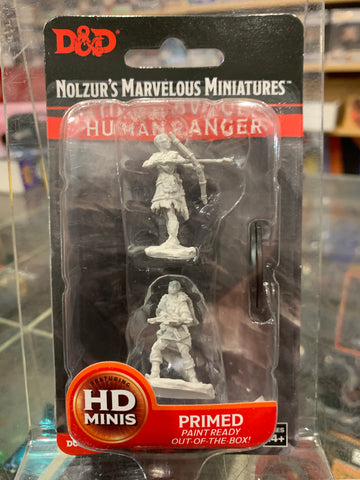 Miniature - Female Human Ranger