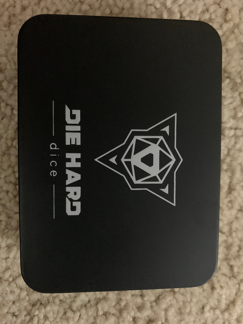 Die Hard Dice Metal RPG Set - Spellbinder Brimstone