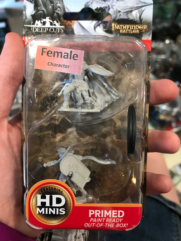 Miniature - Female Human Paladin