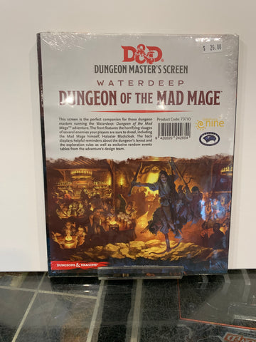 Dungeons & Dragons D&D (Screen) Waterdeep Mad Mage Screen