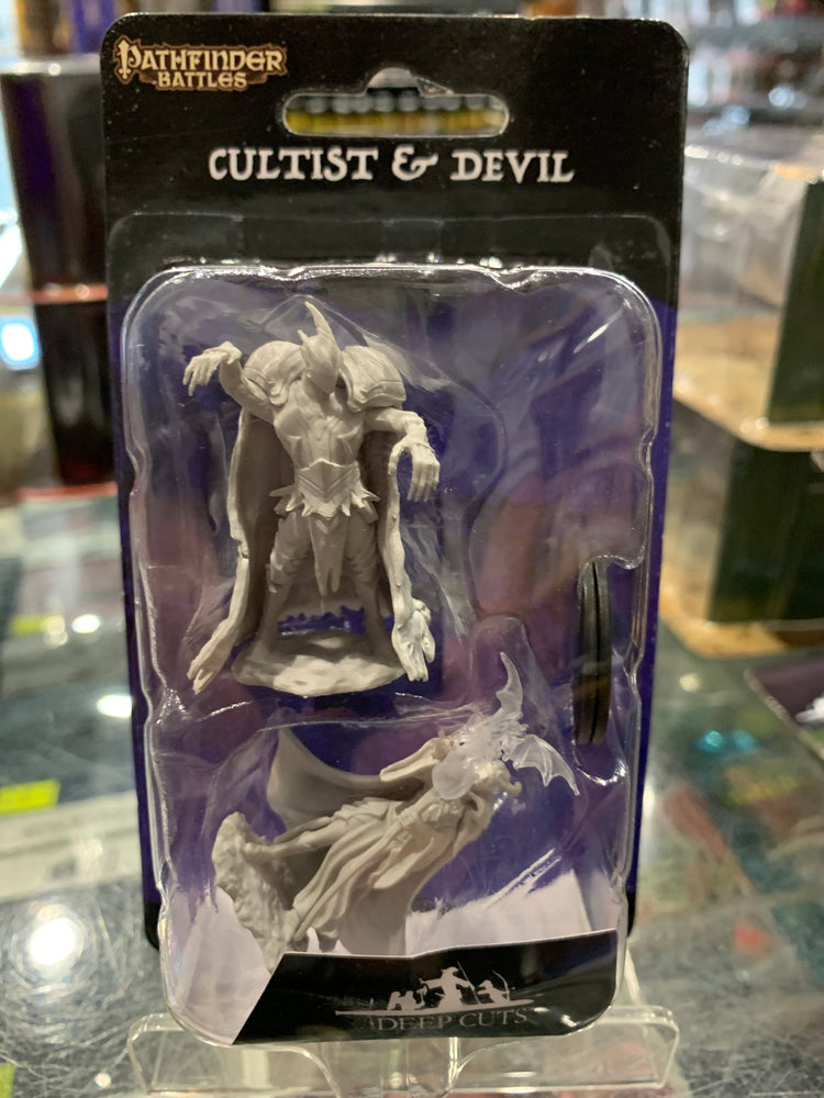 Miniature - Cultist & Devil