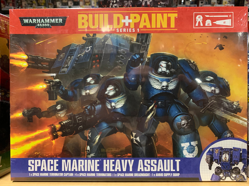 Space Marine Heavy Assault (Build&Paint Series 1)