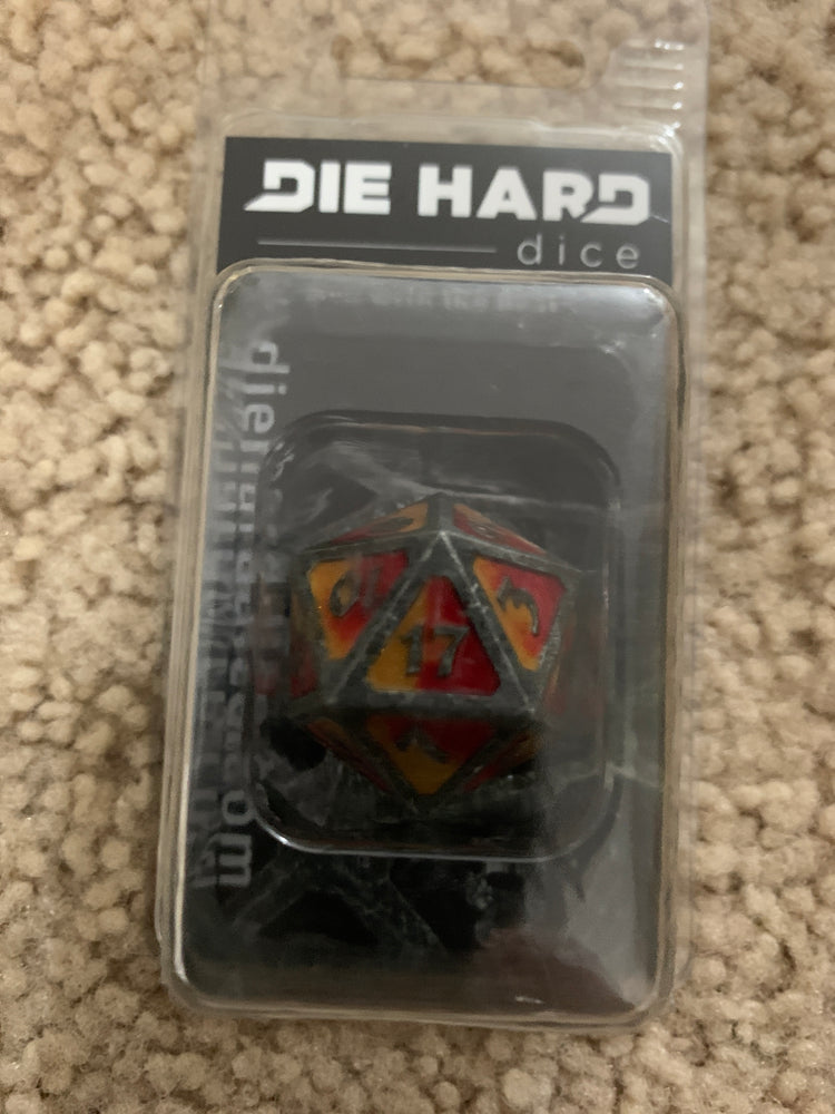 Die Hard Dice - Spellbinder Brimstone D20 Metal