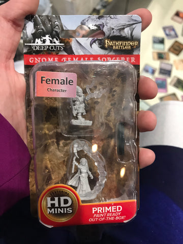 Miniature - Female Gnome Sorcerer