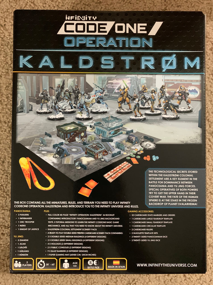 Infinity Code One - Operation Kaldstrom