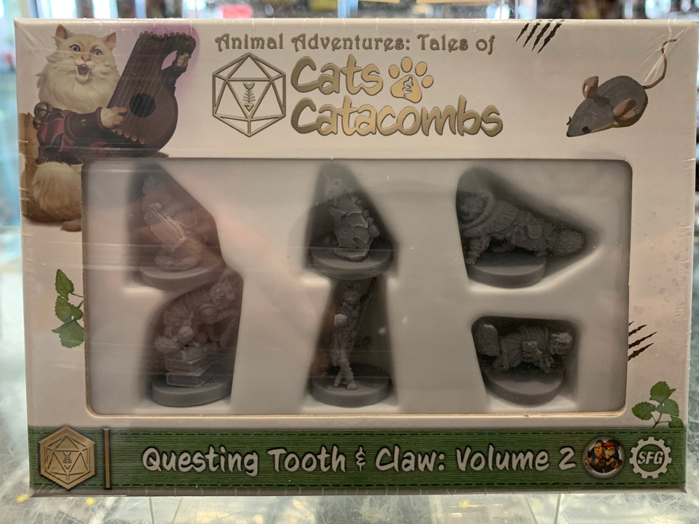 Cats and Catacombs Questing Tooth and Claw Volume 2
