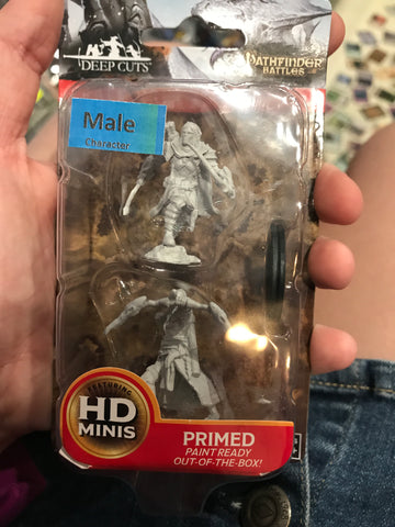 Miniature - Male Half Elf Ranger