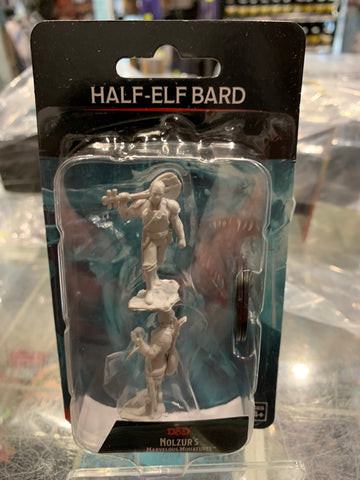 Miniature - Male Half-Elf Bard