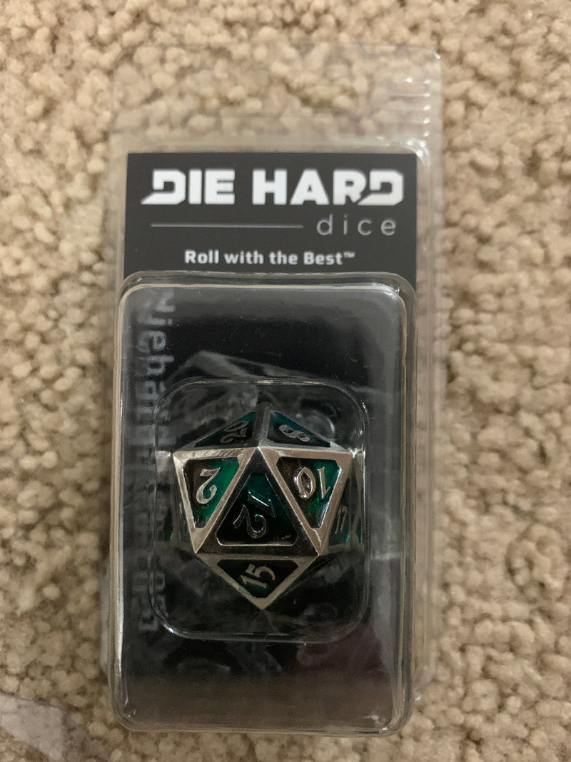 Die Hard Dice - Dark Arts Blight D20 Metal