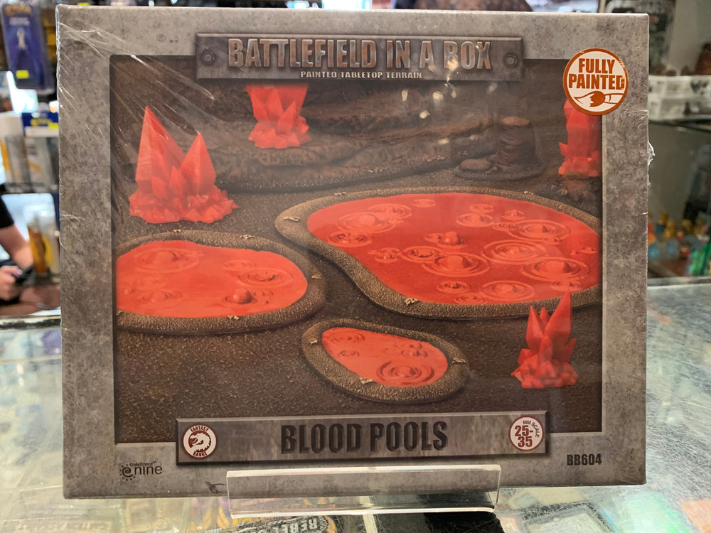 Battlefield in a Box: Blood Pools (x2) - 30mm