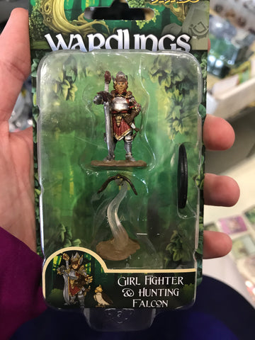 Miniature - Wardlings Girl/Hunting Falcon
