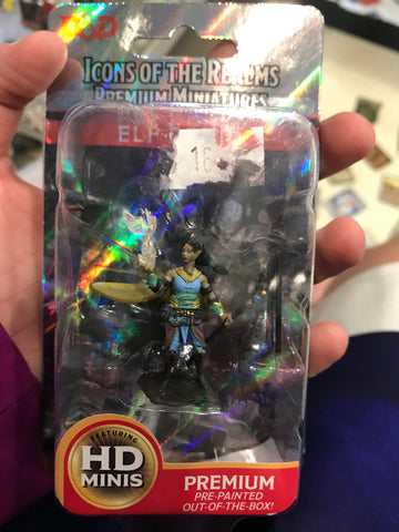 Miniature - Premium Female Elf Druid