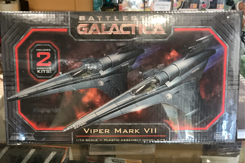 Moebius 958 1/72 Battlestar Galactica Viper MKVII (2 pack) Plastic Model Kit