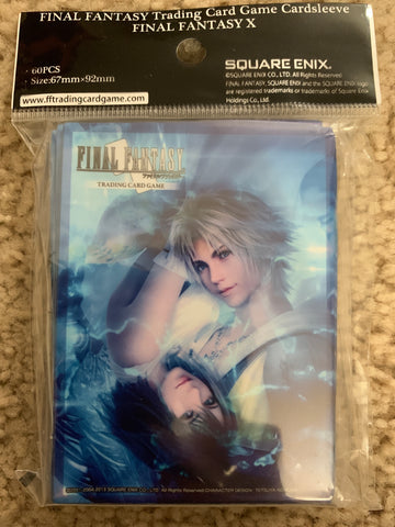 Card Sleeves - Final Fantasy TCG Sleeve FFX HD Remaster Tidus/Yuna (60)