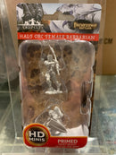 Miniature - Female Half-Orc Barbarian