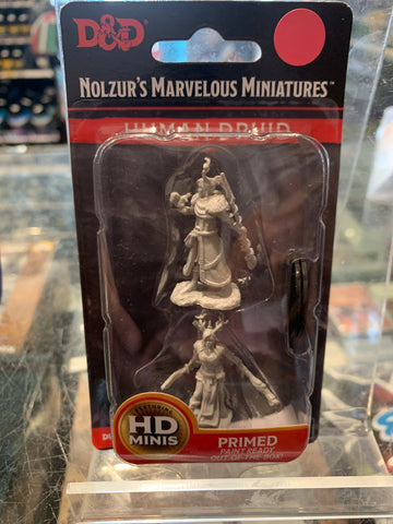 Miniature - Female Human Druid