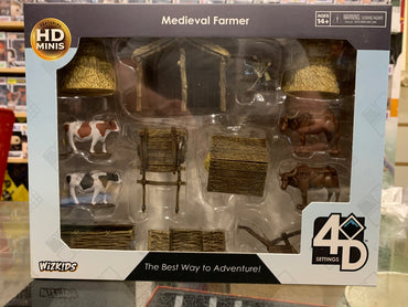 Miniature - 4D Medieval Farmer