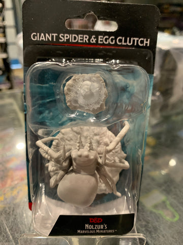 Miniature - Giant Spider & Egg Clutch
