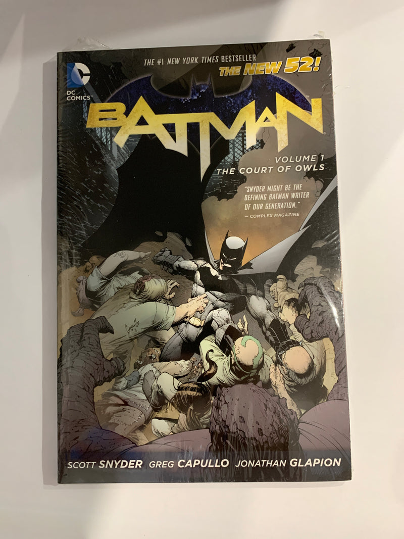 New 52 Batman Volume 01