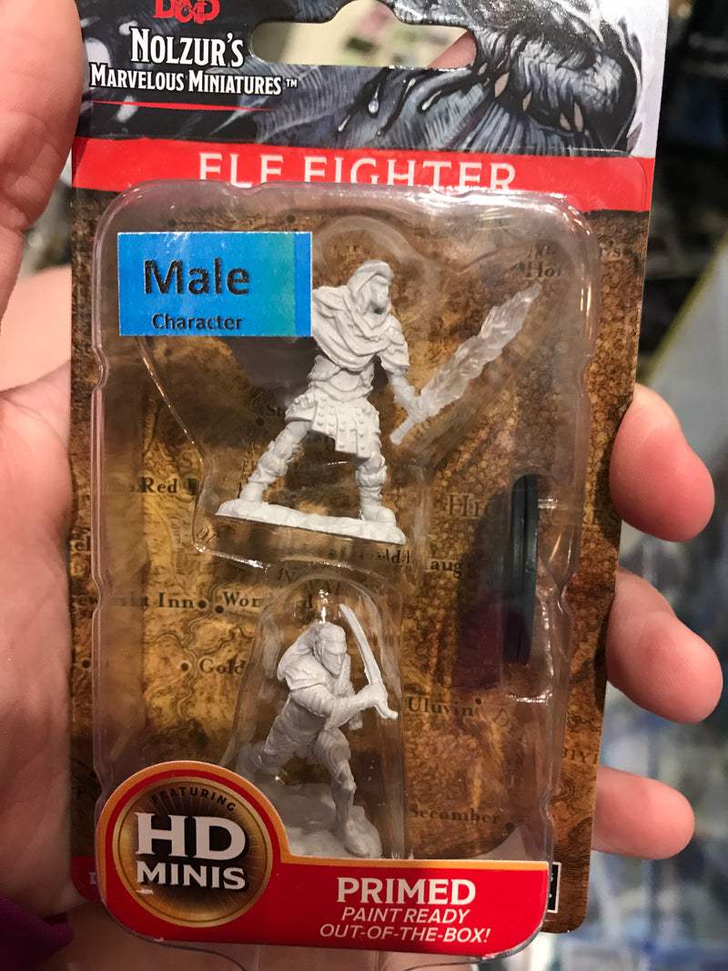 Miniature - Male Elf Fighter