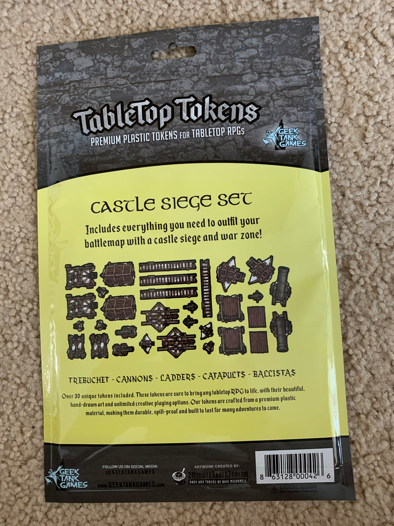 Tabletop Tokens - Castle Siege Set