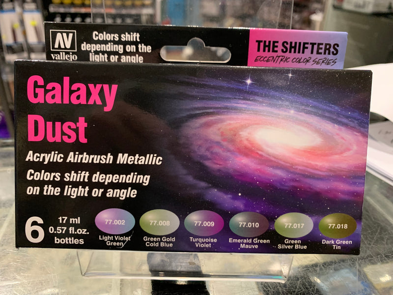 Vallejo - Eccentric - Colorshift Galaxy Dust Set