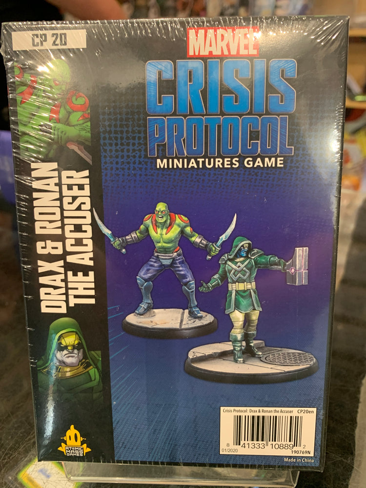 Marvel Crisis Protocol Miniatures Game Drax & Ronan the Accuser