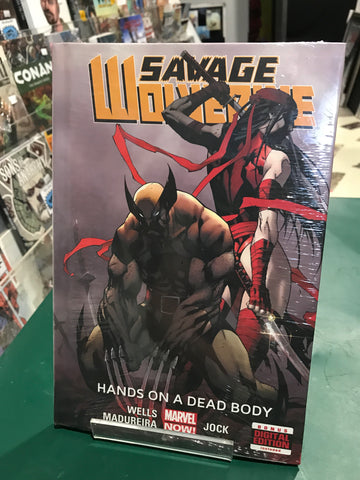 Marvel Comics - Savage Wolverine #2 -  Hands on a Dead Body