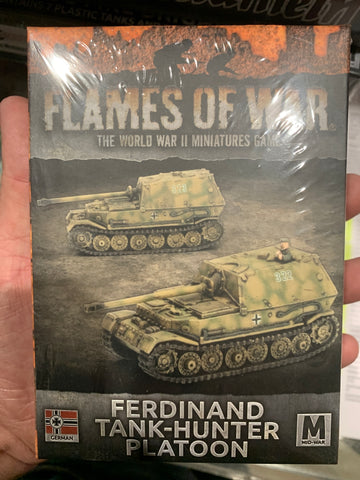 Flames of War - Ferdinand Tank-Hunter Platoon (x2)