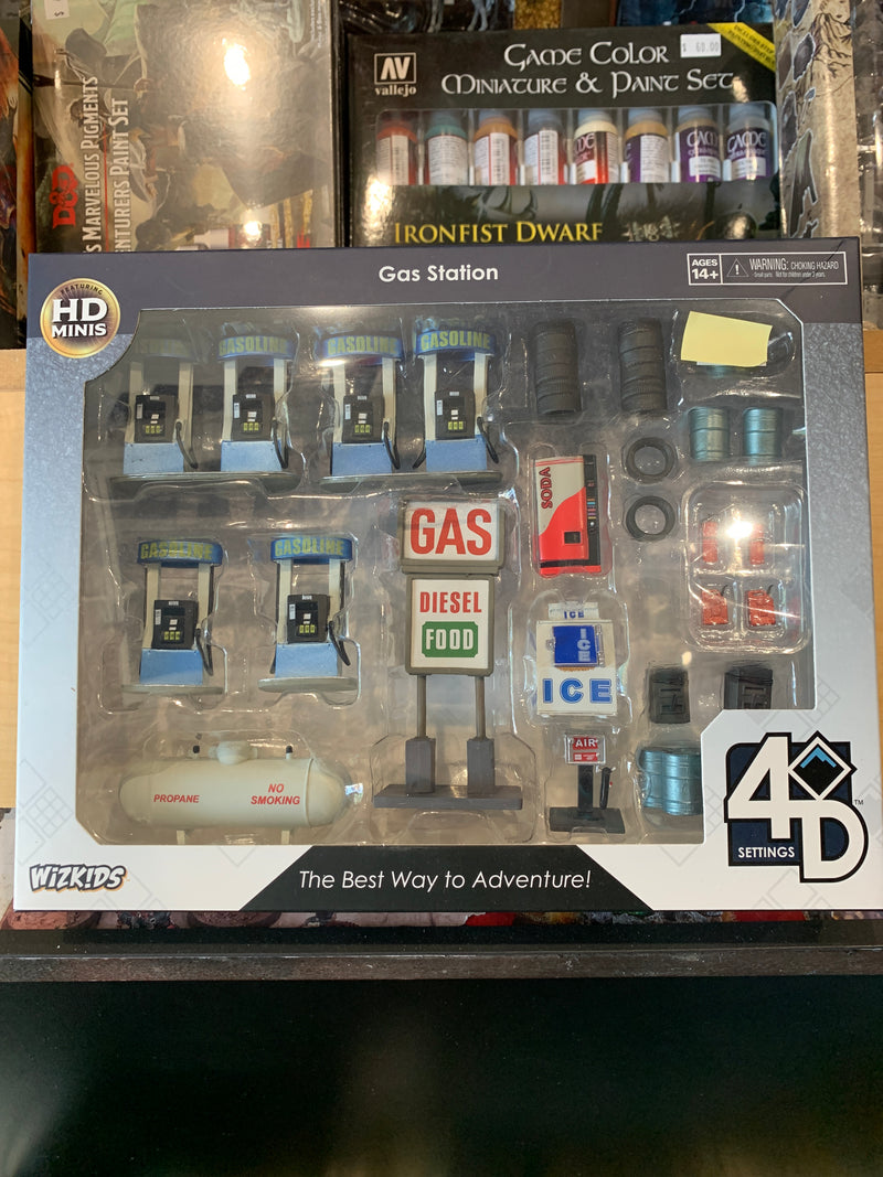 Miniature - 4D Gas Station