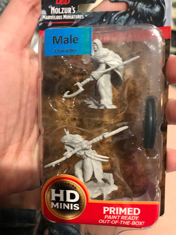 Miniature - Male Elf Druid