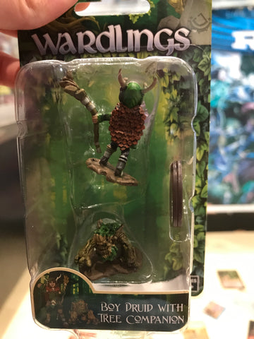 Miniature - Wardlings Boy Druid/Tree Comp
