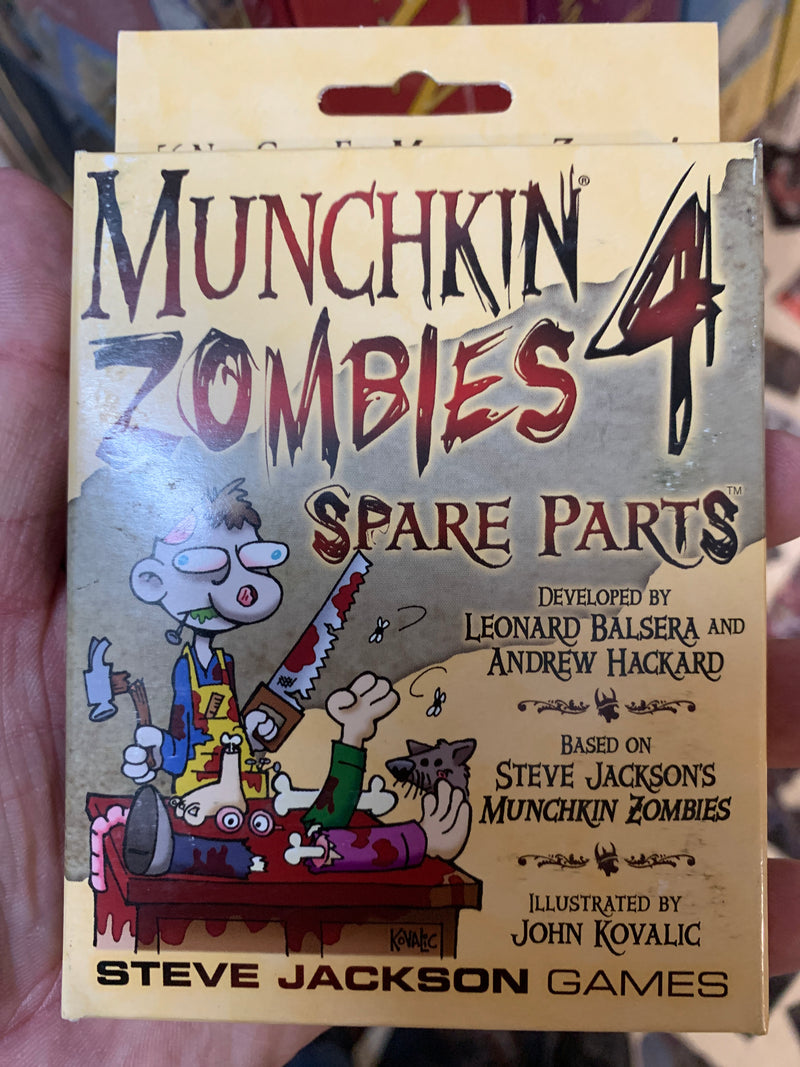 Munchkin Zombies 4 Spare Parts