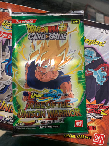 Dragon Ball Super Card Game UW1 Rise of the Unison Warrior Booster Display 2ND EDITION